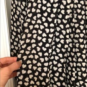 Max Studio Dresses - Heart Print Swing Dress Max Studio Dresses - Heart Print Swing Dress